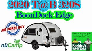 2020 TB 320 Boondock Edge by NuCamp  wquotThe Air Force Guyquot [upl. by Becca]