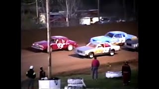 LERNERVILLE SPEEDWAY SARVER PA OUR STOCK CAR HEAT 1 [upl. by Enoryt714]