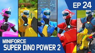 MINIFORCE Super Dino Power2 Ep24 Kanva and the Giant Octopus [upl. by Yatnoj]