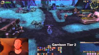 Alliance Garrison Tier Progression Warlords of Draenor [upl. by Balliol755]