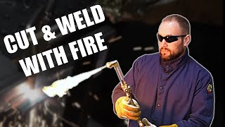 Oxy Acetylene Basics Cutting Welding amp Heating with a Torch [upl. by Gipson]