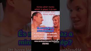 Keress pénzt munka nélkülA géped 024 termeli a pénz httpswwwnovalusprimecomInvite81567656 [upl. by Kristal51]