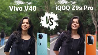 Vivo V40 vs iQOO Z9s Pro  Cheaper Is BETTER [upl. by Ymma]