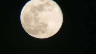 Moon Full on 12524 first of the year [upl. by Erlond297]