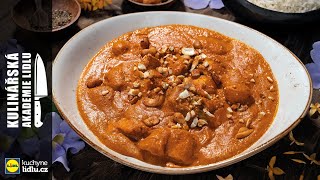 Kuře v máslové omáčce – Butter chicken  Roman Paulus  Kulinářská Akademie Lidlu [upl. by Nura]