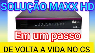 SOLUÇÃO DUOSAT MAXX HD EM UM PASSO [upl. by Arocahs]