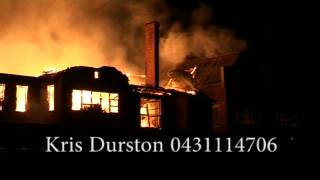 2006 St Aidans Orphanage Fire Destroying old laundrys [upl. by Treva]