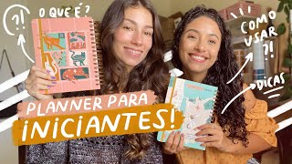 PLANNER PARA INICIANTES  O que é e como usar [upl. by Nnagem]