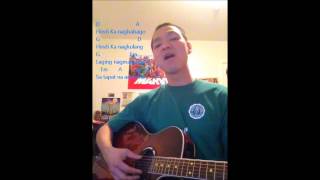 Sa oras ng problema  Guitar chords wtih lyrics  cover by Alex Ello [upl. by Ysset988]