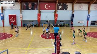 KESTEL BELEDİYE SPOR KULÜBÜ VS NİLÜFER BELEDİYE SPOR KULÜBÜ  YILDIZ KIZLAR  FİNAL  05032024 [upl. by Nwahs]