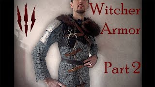 Making the Ursine armor from The Witcher 3 Part 2 [upl. by Elletse]