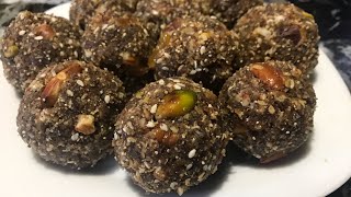 Alsi pinni recipeAlsi ka ladooFlax seed energy ballFlax seed ka ladooSimple amp easy [upl. by Ahsitil]