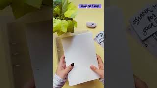 Unboxing 6 Ring binder Journal Notebook  Journal notebook unboxing unboxing asmr asmrsatisfying [upl. by Yornek]