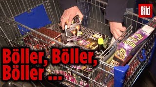 Ran an die billigen Böller Holländer stürmen deutsche Discounter [upl. by Cello]