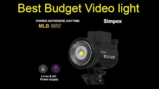 simpex MLB60w light revew amp satings [upl. by Casaleggio]