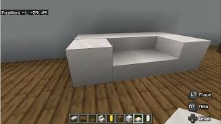 10 EASY Minecraft Couches [upl. by Koller]