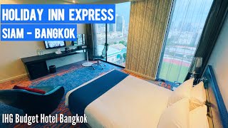 Holiday Inn Express Bangkok Siam  National Stadium View  IHG Budget Hotel Bangkok 2022 [upl. by Clardy]