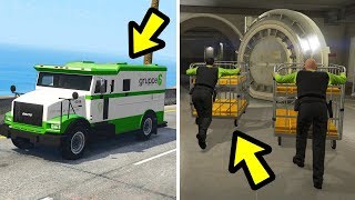 GTA 5  What Happens if you Follow the Money Trucks [upl. by Oicnevuj113]