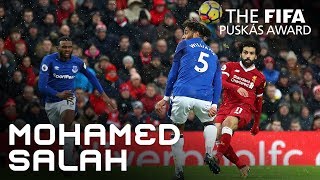 MOHAMED SALAH GOAL  FIFA Puskas Award 2018 Winner [upl. by Russian]