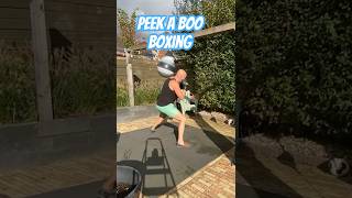 Peek a boo boxing training head movement and footwork peekaboo k [upl. by Tiphany464]