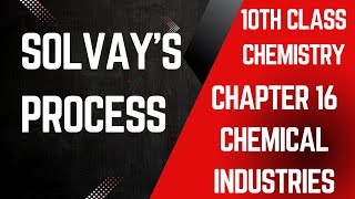 solvays process 10th class chemistry chapter 16 jhwconcepts711 [upl. by Nizam]