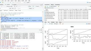 Vector Autoregressions and Macroeconomic Analysis in R [upl. by Aisatna380]