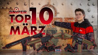 Unsere Top10 BESTE AIRSOFT NEUHEITEN im März 2022 by SNIPERAS [upl. by Sobel917]