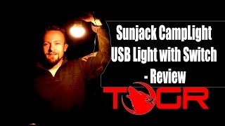 String Them Up  Sunjack CampLight USB Light with Switch  Review [upl. by Horatio]