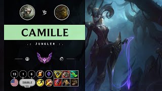 Camille Jungle vs Ivern  NA Master Patch 149 [upl. by Aileno]