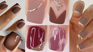 TOP 32 EASY FALL NAIL ART IDEAS 2024  huge fall nail art compilation fall nail colors [upl. by Gavin301]