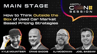 Think Outside the Box of Used Car Market Based Pricing Strategies  Main Stage  ASOTU CON 2024 [upl. by Copp]