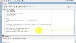 Como hacer un procedimiento almacenado Funcion y Paquetes en Oracle [upl. by Nairred]