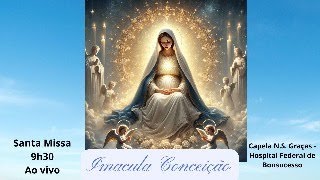 Solenidade da Imaculada Conceição de Nossa Senhora  Missa ao vivo  9h30 [upl. by Ronald470]