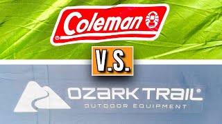 Coleman Tents VS Ozark Trail Tents  Which is Better [upl. by Piegari]