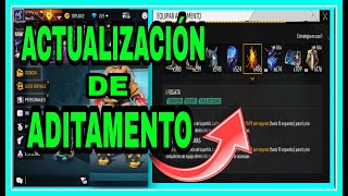 🔥ACTUALIZACION DE ADITAMENTOS  FREE FIRE🔥 [upl. by Sileray]