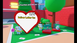 Pet Story  How to Help Valentine find Pets and Deliver Letters [upl. by Assil]