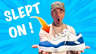 Jordan 11 Low quotDiffused Bluequot  This Is a SLEEPER  BUT [upl. by Heurlin]