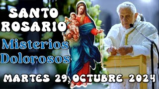 🔵SANTO ROSARIO EN LATÍN MISTERIOS DOLOROSOS Octubre 29 2024 [upl. by Atisusej507]