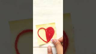 Day35  Wool Art Idea ♥️ diy art craftart [upl. by Nyrak]