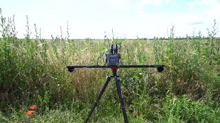 Zoom F3 amp Clippy em272 stereo field recording summer meadow next to village [upl. by Trinee627]