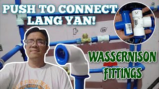 Wassernison PushtoConnect Fittings [upl. by Modnarb494]