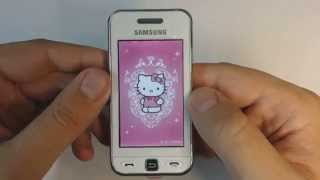 Samsung S5230 factory reset [upl. by Akinnej]