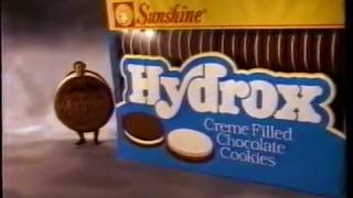 1988 Hydrox Cookie TV Commercial not oreo [upl. by Narej]