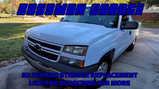 2004 Chevy Silverado Starter Replacement [upl. by Nauqel]