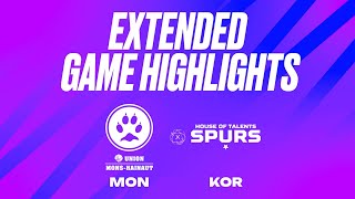 Union MonsHainaut vs House of Talents Kortrijk Spurs  Game Highlights [upl. by Adnelg]