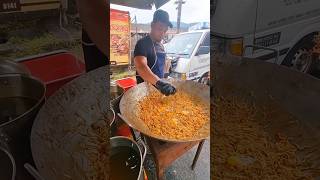 Amazing Huge Wok Fried Noodles shorts [upl. by Garvy]