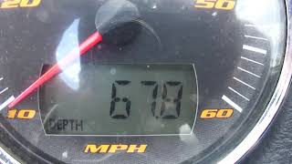 2004 Malibu Wakesetter 21 VLX Boulder Boat Gauges Lake Test [upl. by Atiuqet]