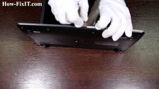 Reset BIOS settings Asus X401 laptop  CMOS battery replacement [upl. by Schenck]