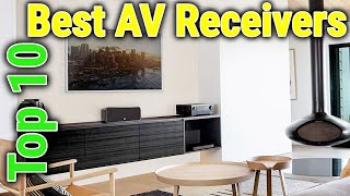 Top 10 Best AV Receivers 2023 [upl. by Petracca639]