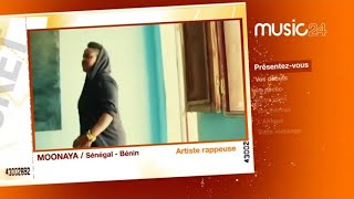 MUSIC 24  Sénégal  Moonaya Artiste rappeuse [upl. by Mailliwnhoj164]